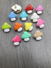 15mm Toadstool Mushroom