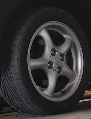 Genuine mazda enkei alloy - genuine,