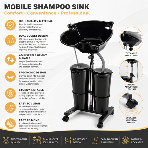 Mobile hairdressing backwash - mobile,