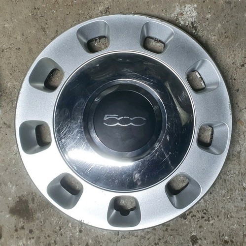 Fiat 500 silver chrome colour - silver,