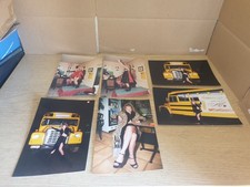 Unknown Glamour Model  - SET OF 6 Original  PHOTO 15cm x 10cm