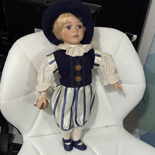 Porcelain boy doll - ,
