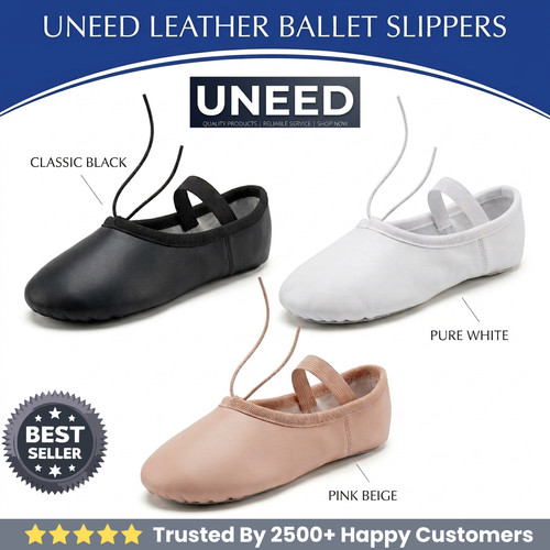 Leather ballet shoes women - leather,