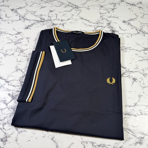 Fred perry mens navy - perry, twin