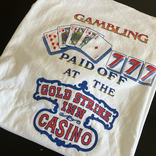 Vtg gambling paid off - at, gold