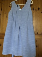 Hobbs Blue White Summer Dress