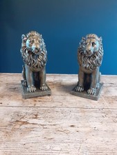 Pair of Stone Garden Lion