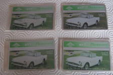SUNBEAM TIGER OWNERS CLUB BT PHONE CARD. STILL IN ORIGINAL PACKETS