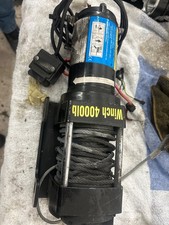 12v Electric in/out 4000LB Rolling Car Boat Recovery Winch 