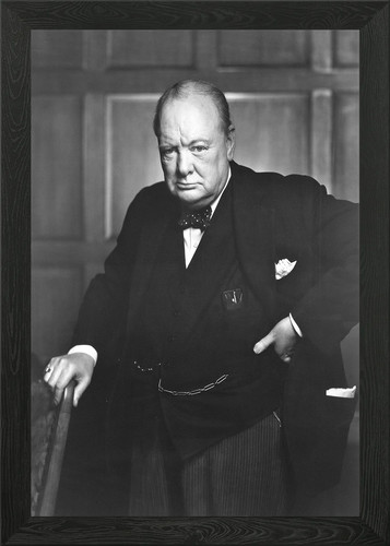 Sir winston churchill framed - sir,