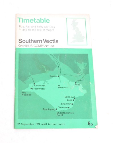 Bus coach timetable iow - bus,