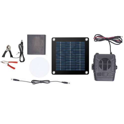 Solar powered heater for small - heater,