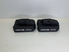 2x Bauker 18v Li-ion 1.5Ah