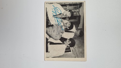 Beatles 1964 trading card - card, no