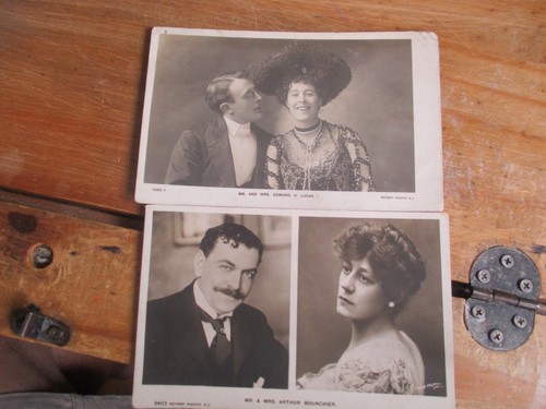 Edwardian stage acting - x,