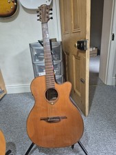 Lag Tramontine T66D Acoustic Dreadnought Guitar w/Gigbag