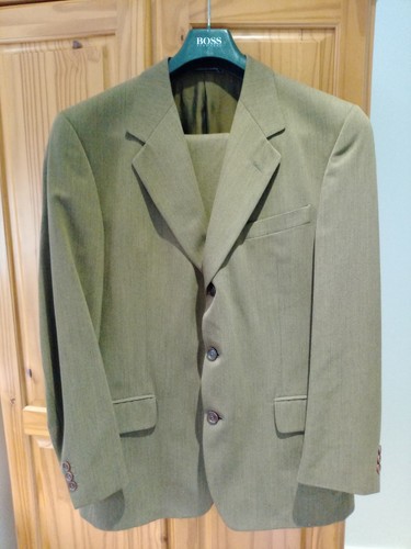Brown two piece suit - piece,