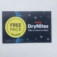 DryNites Pyjama Pants Pack Voucher, Exp 31 Dec 25