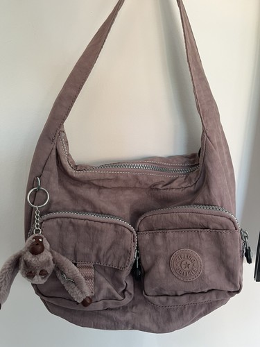 Kipling light mocha nylon - kipling,