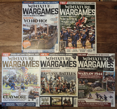 Miniature wargames magazine