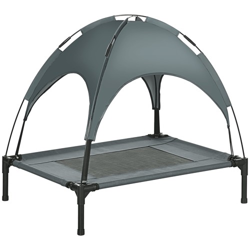 Pawhut 76cm elevated dog bed - dog,