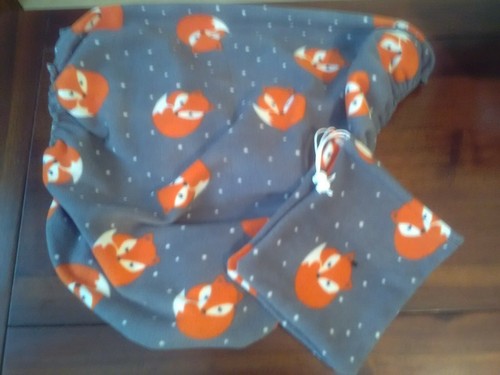 Fleece saddle cover and - saddle,