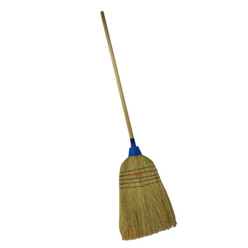 Long handmade corn broom - long,