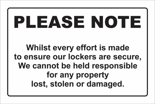 Not held responible lost - held,