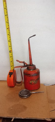 Vintage 1957 tesco oil can - 1957,