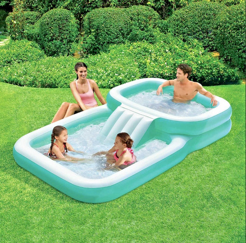 Inflatable giant family pool - inflatable,