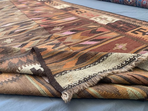 5x11 afghan handwoven - 5x11,