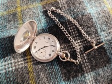Benson silver half hunter - benson,