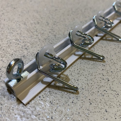 Curtain track set - curtain, 1.5m