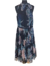 Coast Blue Pink Tulle Pleated