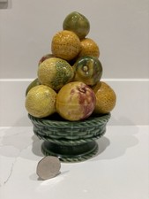 Secla Portugal Majolica Fruit