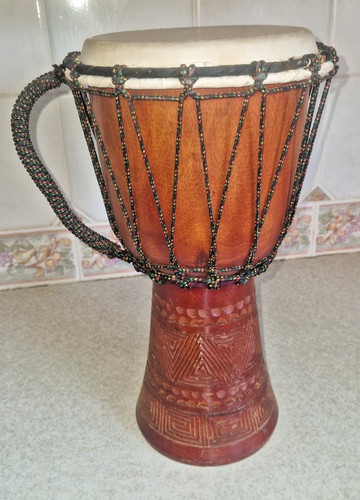 Genuine tall djembe - genuine,