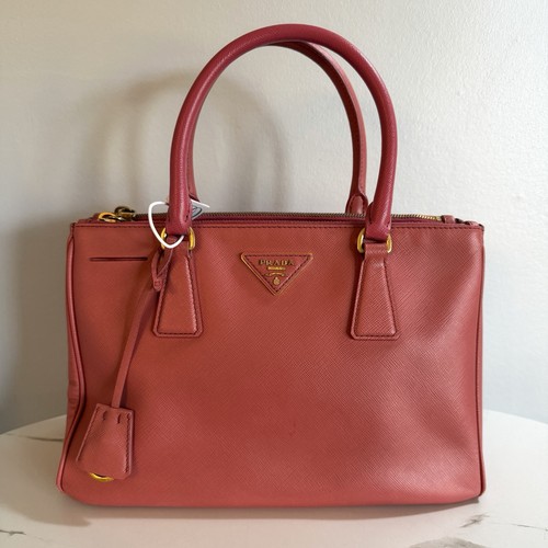 Prada galleria coral pink - prada,
