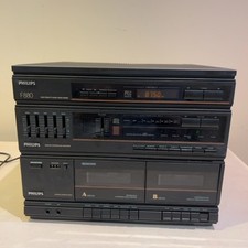 Philips F880 HiFi Audio System Spares Or Repairs Tuner Cassette Deck