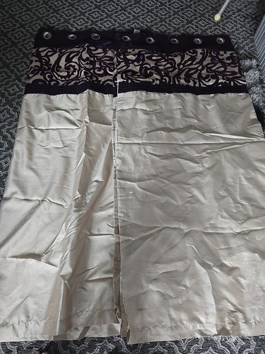 Long length beige purple - length,