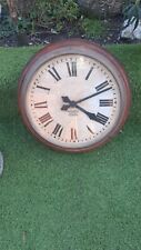 Railway / Industrial Clock Rare Large 20 Inches Wide Magneta London