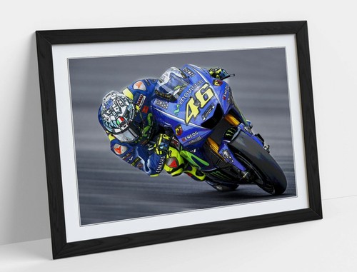 Valentino rossi art framed - -art,