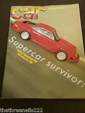 CAR MAGAZINE - PORSCHE 911 - DEC 1980