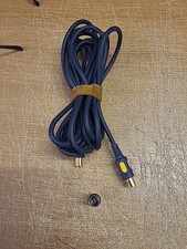 JVC Gold Plate Coaxial Cable 3C-2V 75 OHM, 3 Metre long With Female Adapter VGC