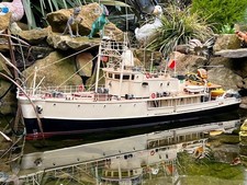 RC Model CALYPSO Jacques Cousteau  Research ship. Radio Controlled Model Boat 