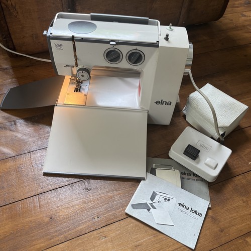 Vintage elna lotus sewing - lotus,