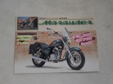 SUZUKI GZ125 MARAUDER Motorcycle Accessories Sales Leaflet APR 1988 #99000-69815