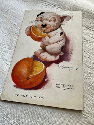 Bonzo dog vintage - dog, 1920/30s
