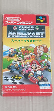 Nintendo Super Famicom NTSC J SNES Japan Super Mario Kart / Mariokart Boxed