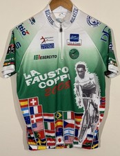 2008 La Fausto Coppi Cycling Jersey 1/4 Zip Mens Large Volkswagen Gemig Italy