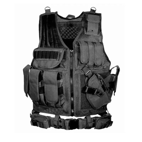 Molle vest adjustable combat - vest,